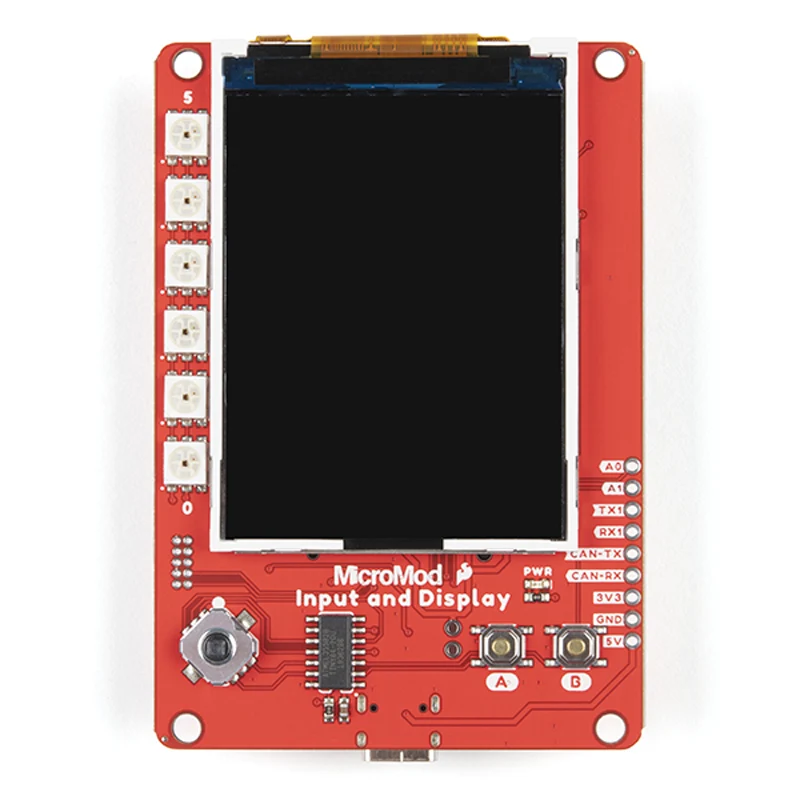 SparkFun MicroMod Input & Display Carrier Board
