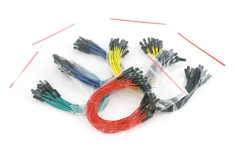 Jumper Wires Premium 6" M/F Pack of 100