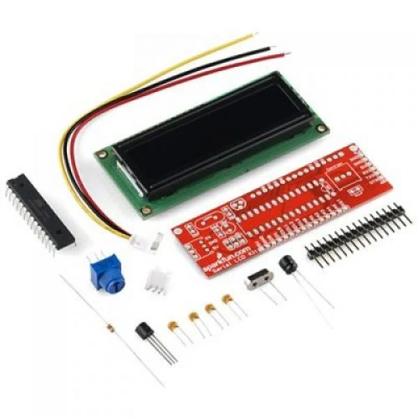SFE Arduino-compatible Serial Enabled LCD Kit