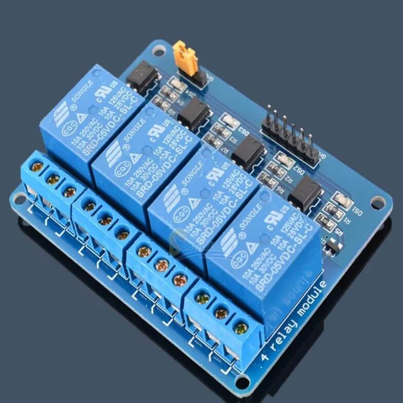 JSumo 5V 4 Channel Relay Board