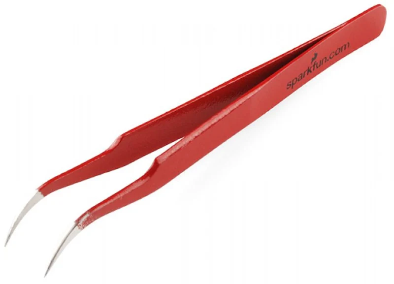 Curved Tweezers ESD Safe