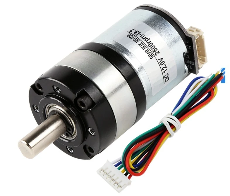 DC Planetary Geared Motor with encoder Diameter 36mm - 6V 330RPM