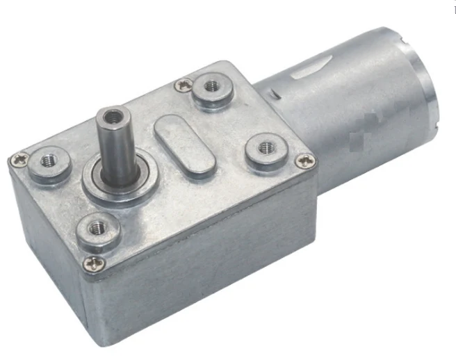 6V 90RPM Reversible High torque Worm Gear DC Motor