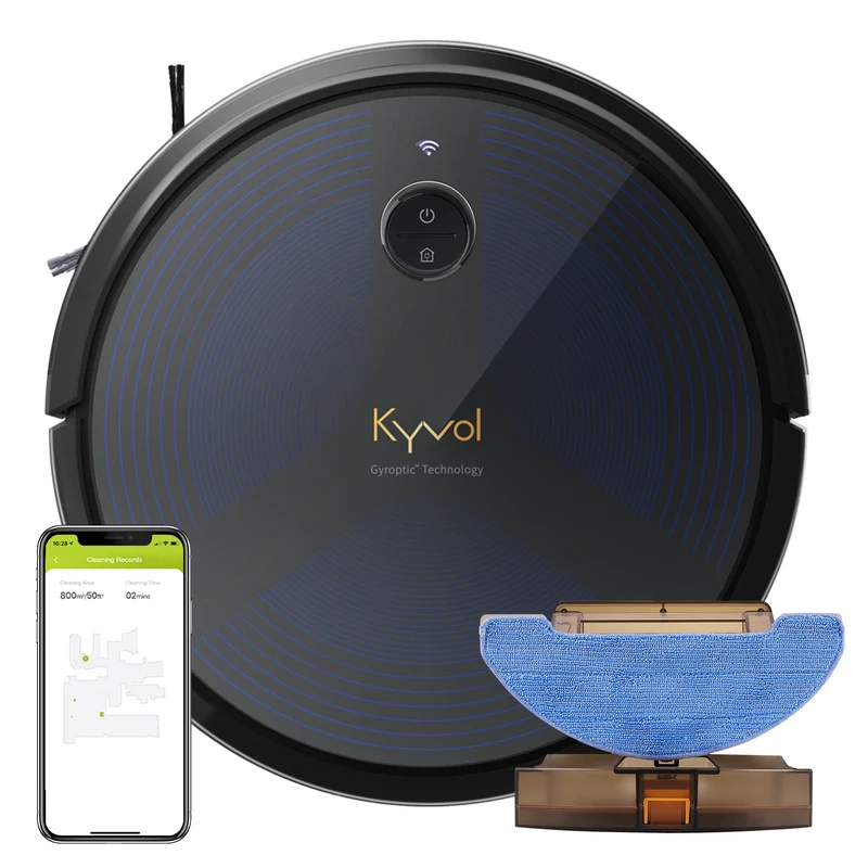 Cybovac D6 Robot Vacuum Cleaner The best cleaning and mopping helper
