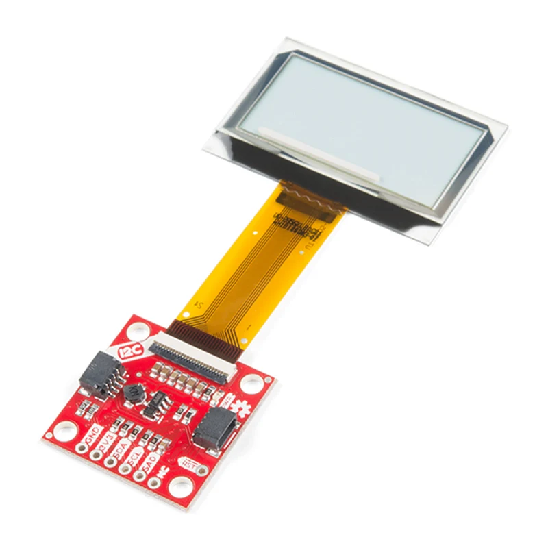 SparkFun 128x64 Transparent Graphical OLED Breakout (Qwiic)
