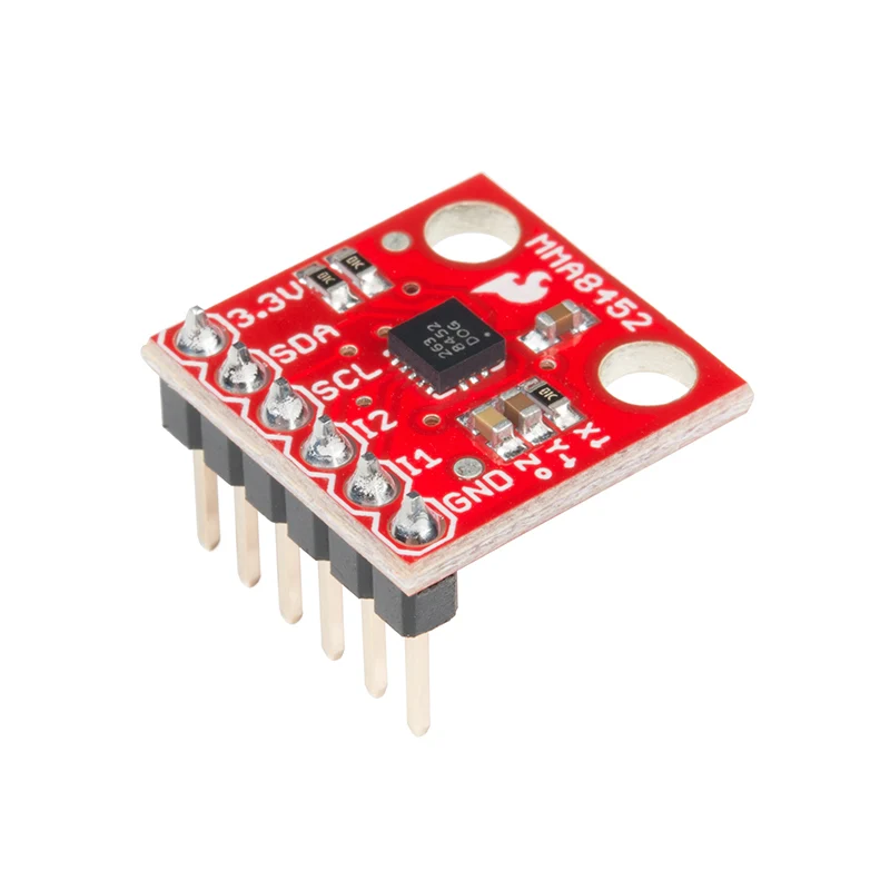 Triple Axis Accelerometer Breakout Board - MMA8452Q (w/ Headers)