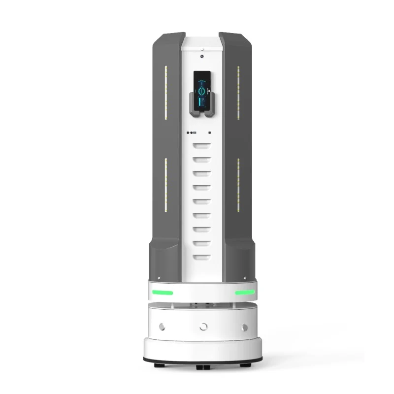 UVC LED Disinfection Robot with HEPA Air Filter System