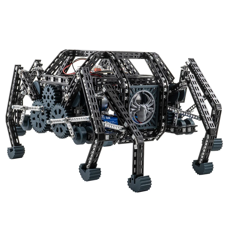 Black Spider - Programmable and Smartphone Controllable Robot
