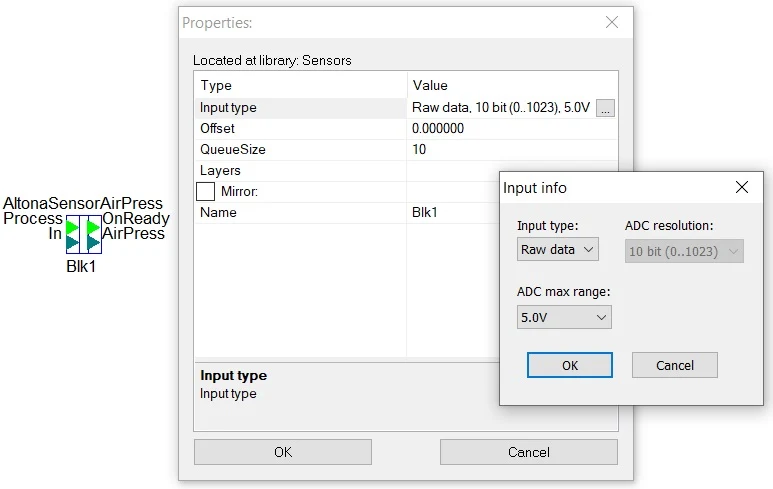 AltonaLab Air pressure sensor