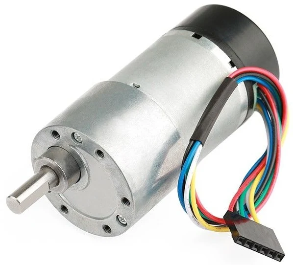 GM37 Geared Motor with encoder - 12V 500RPM