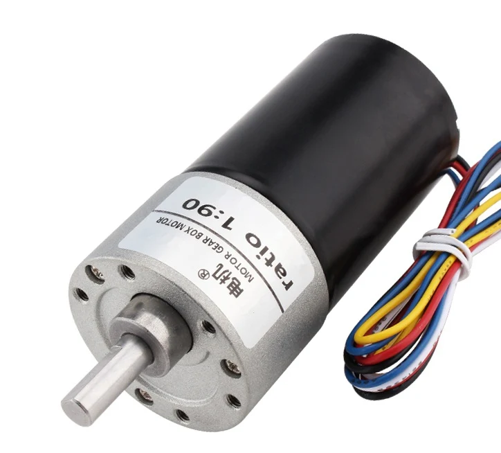 36D Long life brushless DC geared motor, 24V 55RPM