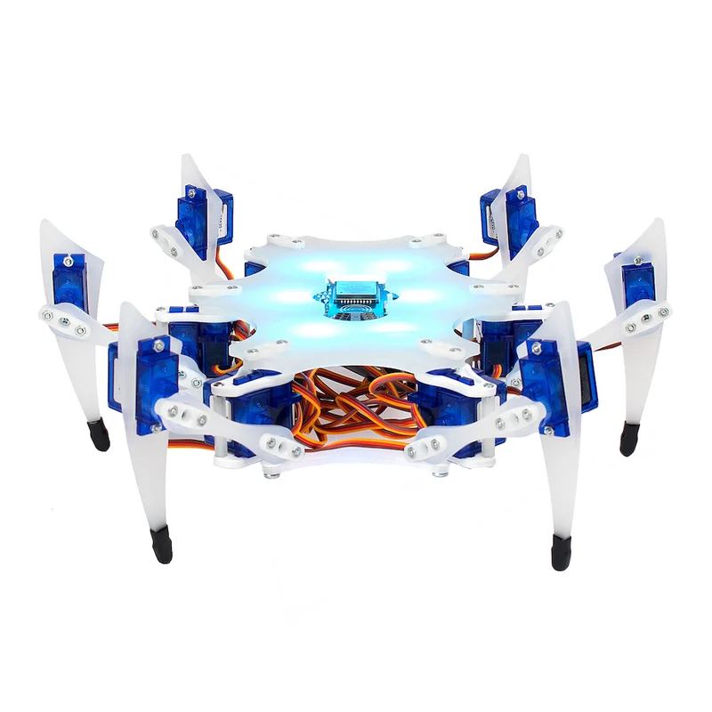 STEMI Hexapod Robot Kit (Metal Gears)