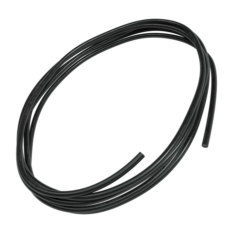 10AWG Black Premium Silicone-Jacket Wire (3m)