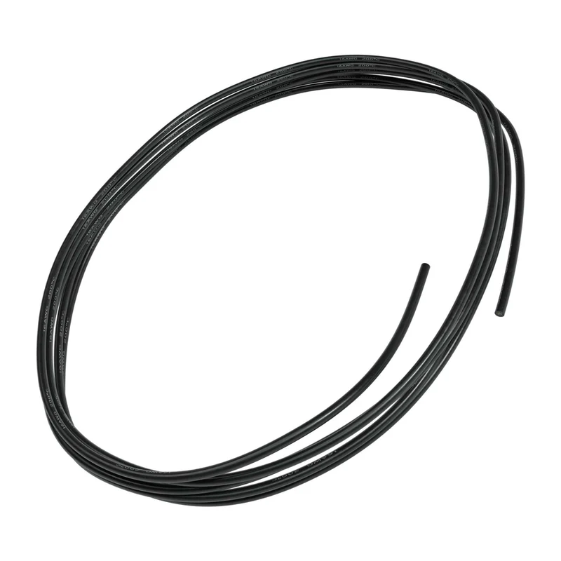 16AWG Black Premium Silicone-Jacket Wire (3m)