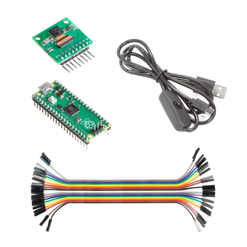 UCTRONICS Raspberry Pi Pico Bundle for Tiny Machine Learning Person