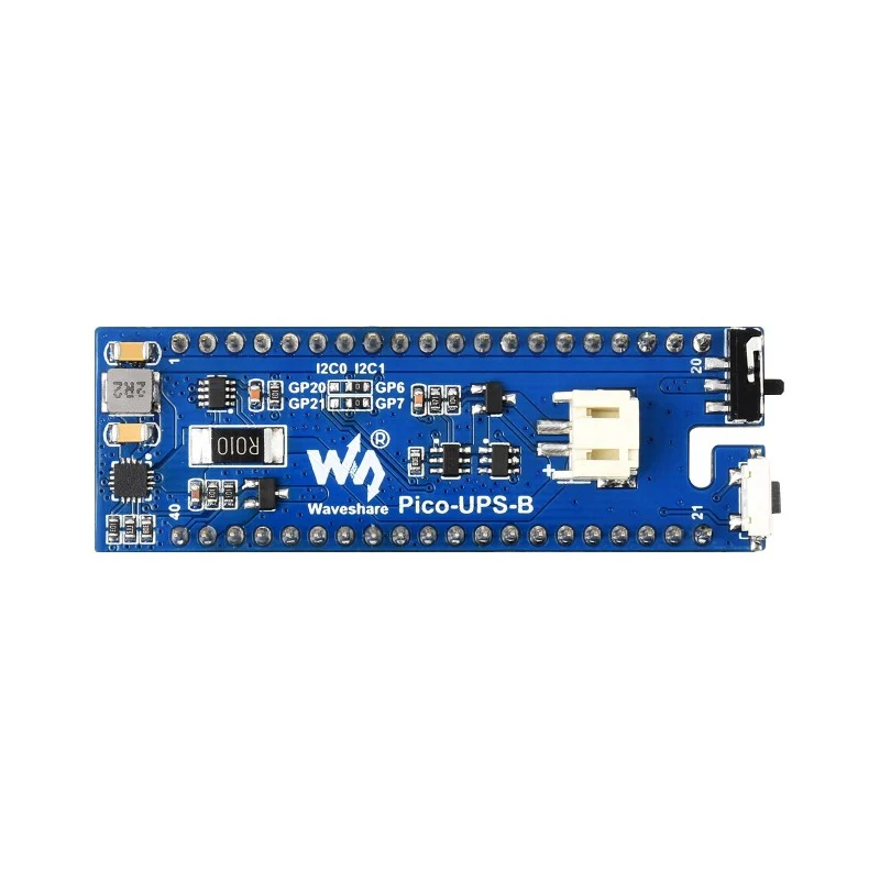 UPS Module for RPi Pico, Uninterruptible Power Supply, Li-po Battery, Stackable