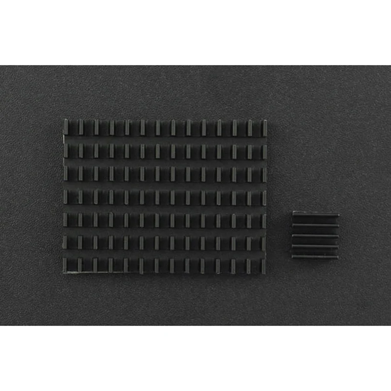 Black Aluminum Heatsink Kit for Raspberry Pi 4B