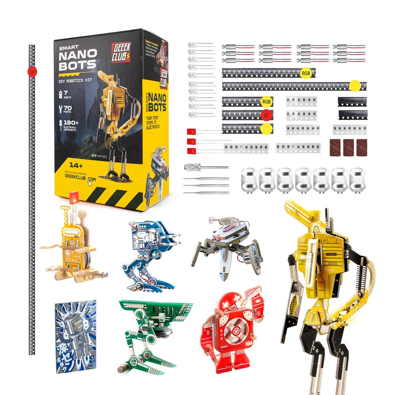 Geeek Club Smart Nano Bots Soldering Kit
