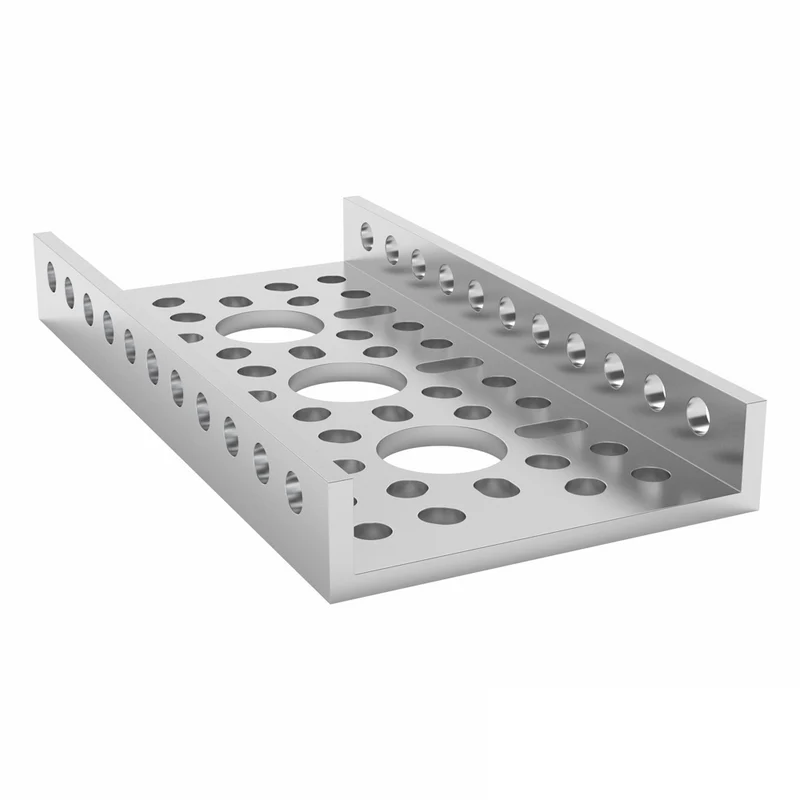 1121 Series Low-Side U-Channel (3 Hole, 96mm Length)