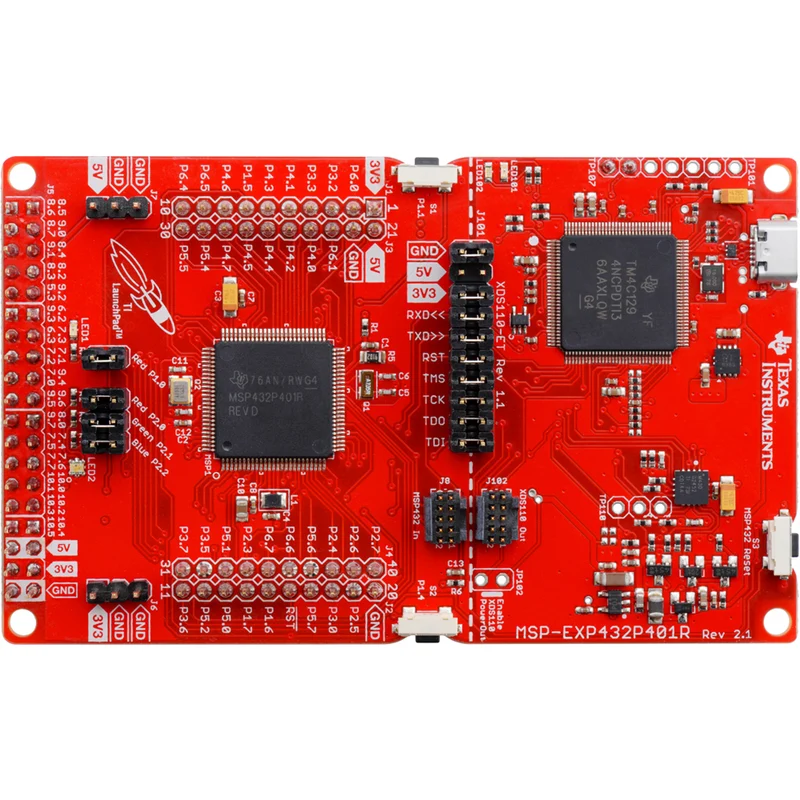 Pololu MSP432 LaunchPad Assembled w/ Headers for TI-RSLK MAX