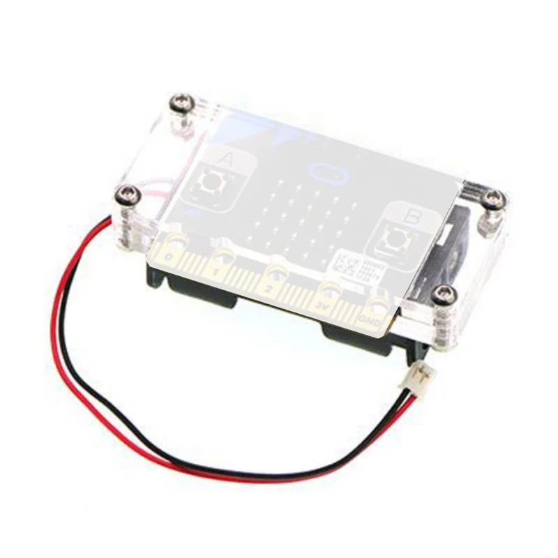 ElecFreaks Acrylic Case Computer Box for micro:bit w/ Battery Holder