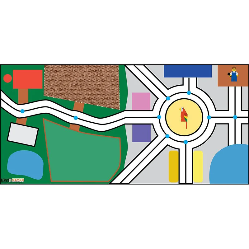 Robotics Challenge Country City Mat (FLL Size)