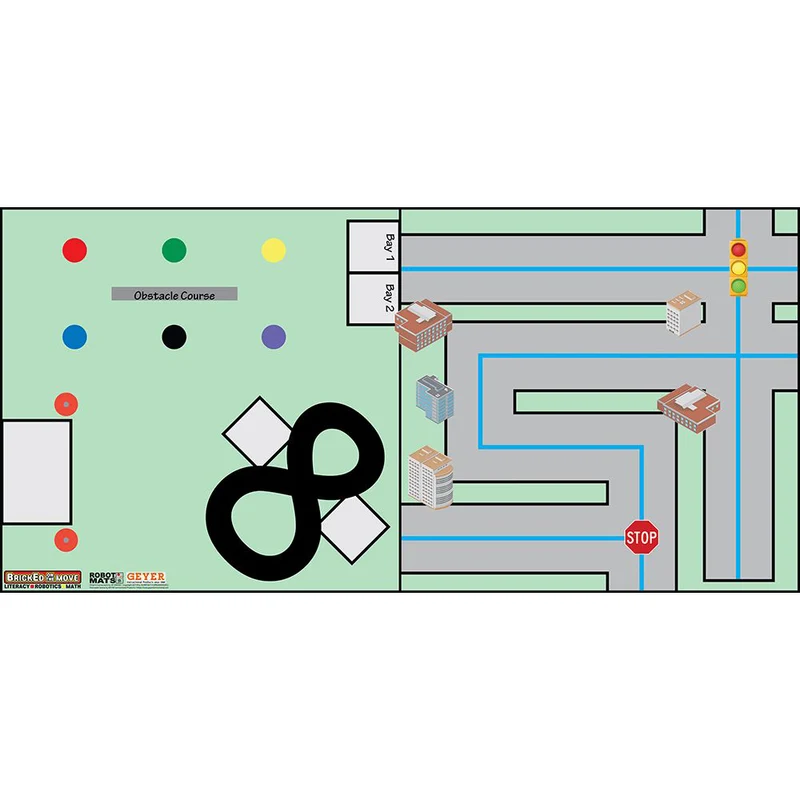 BrickEd Drivers Course Challenge Mat (FLL Size)