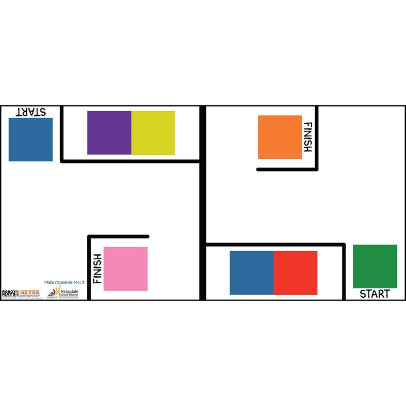 Maze 2 Robotics Challenge Mat (FLL Size)