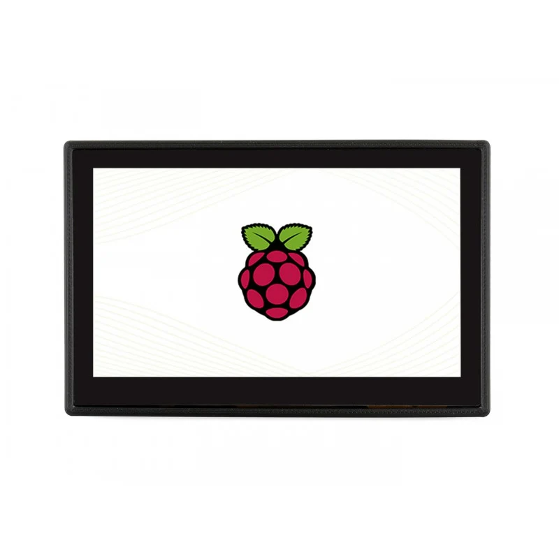 4.3-In Capacitive Touch Display DSI 800x480 for Raspberry Pi w/ Protective Case