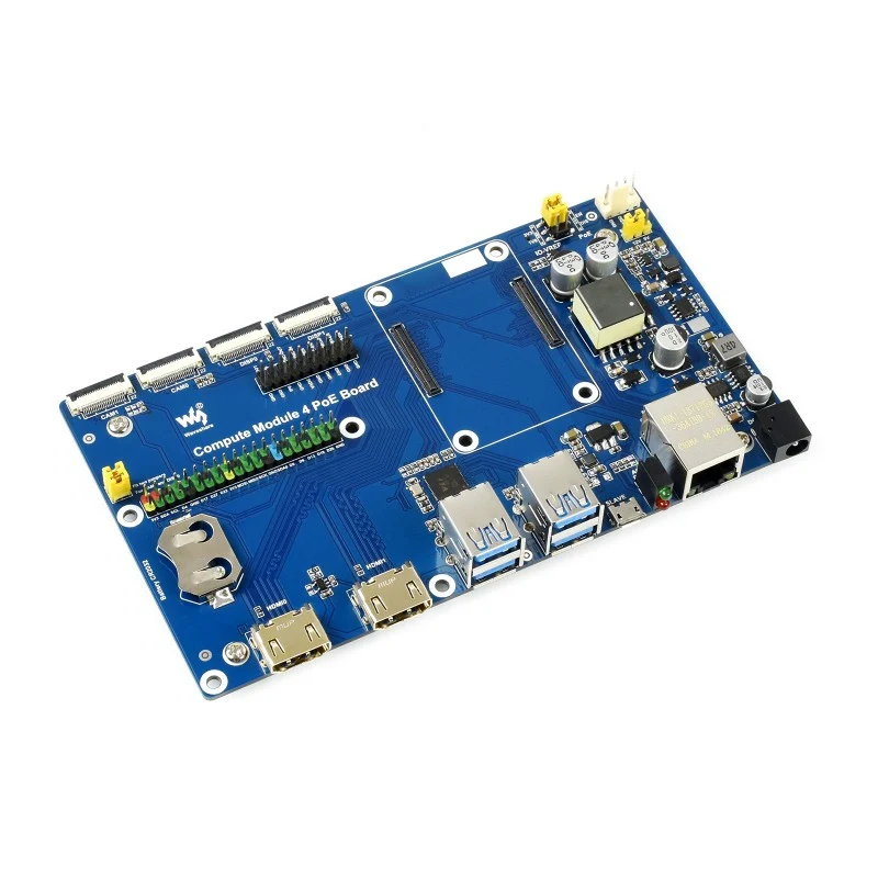 Waveshare IO Board w/ PoE Feature for Raspberry Pi CM4