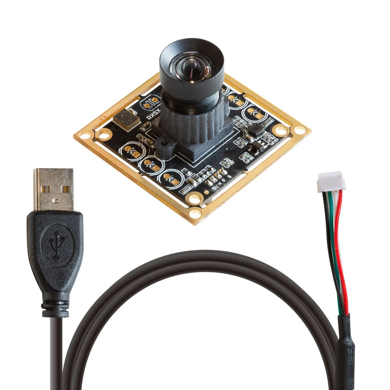 Arducam 1MP OV9281 USB Camera Module w/ Low Distortion M12 Lens