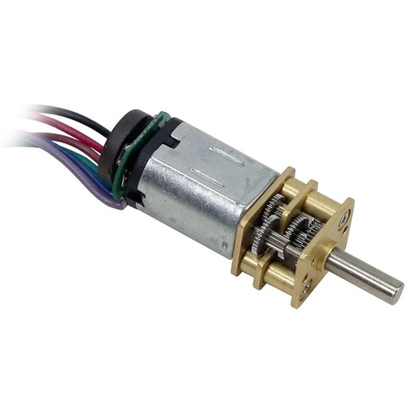 Premium N20 Gear Motor 150:1 Ratio, 175 RPM, w/ Encoder
