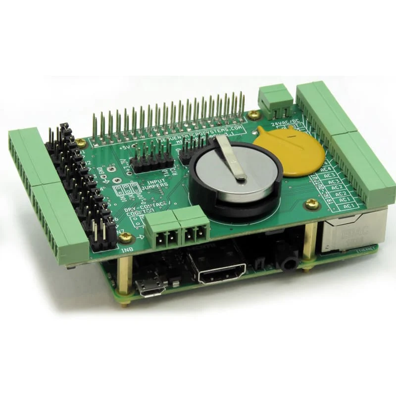Sequent Microsystems Raspberry Pi Stackable Card for Building Automation