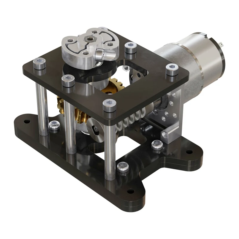 Standard Duty Worm Drive Pan Kit (24:1)