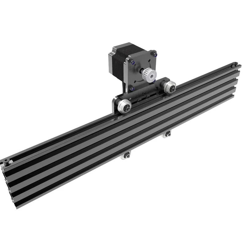 OpenBuilds NEMA 23 Belt & Pinion Actuator 500mm Black w/o Actuator