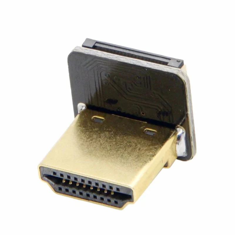 Right Angle (R bend) HDMI Plug Adapter