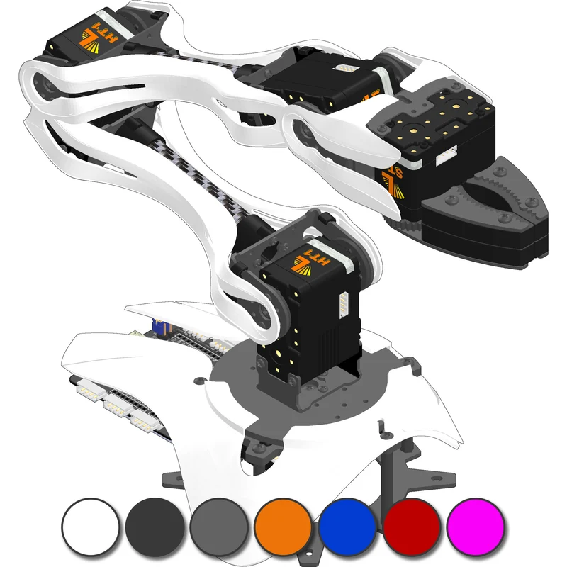 Lynxmotion (LSS) - 4 DoF Arm Sticker Set (7x Colors)