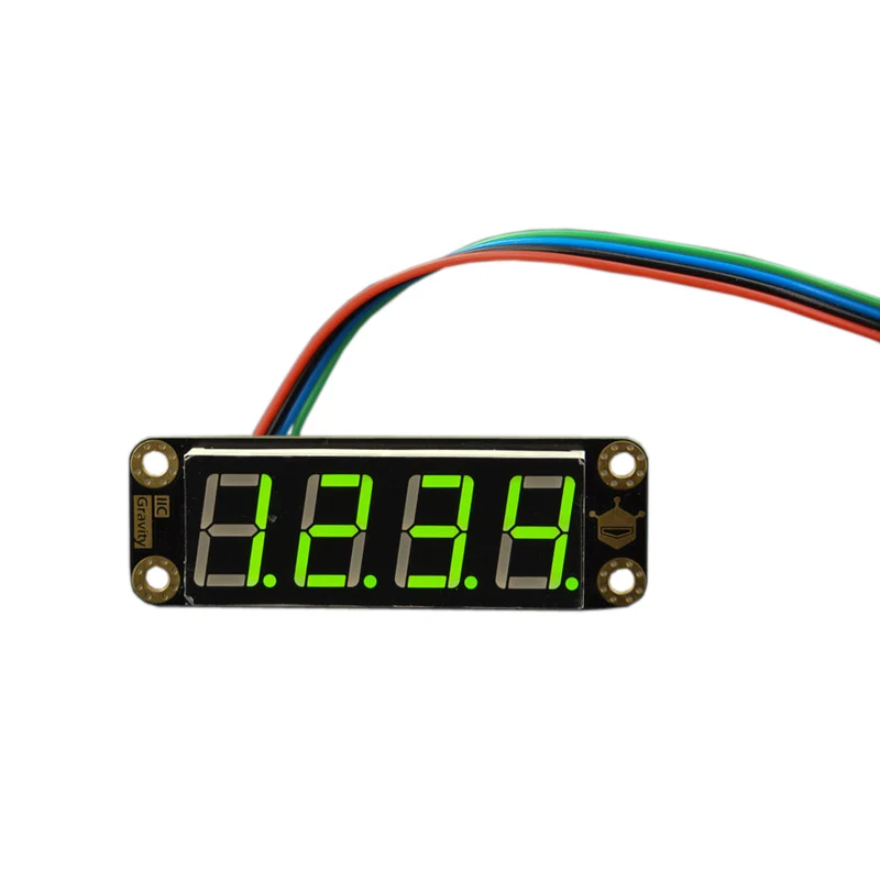 DFRobot Gravity 4-Digital LED Segment Display Module (Green)