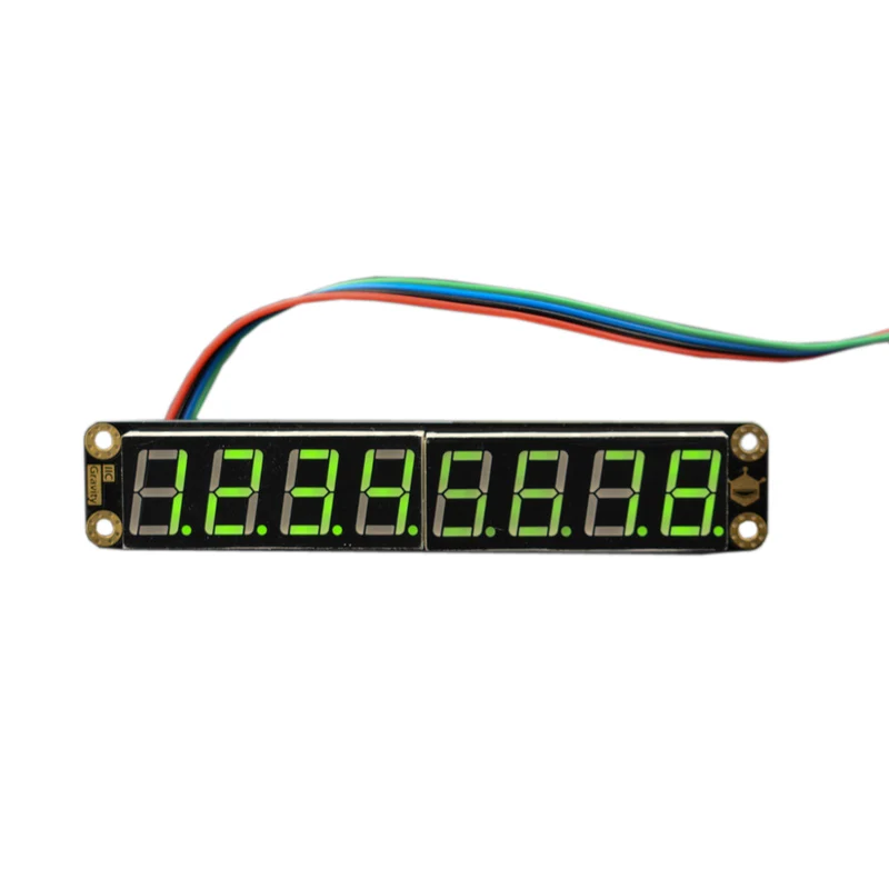 DFRobot Gravity 8-Digital LED Segment Display Module (Green)