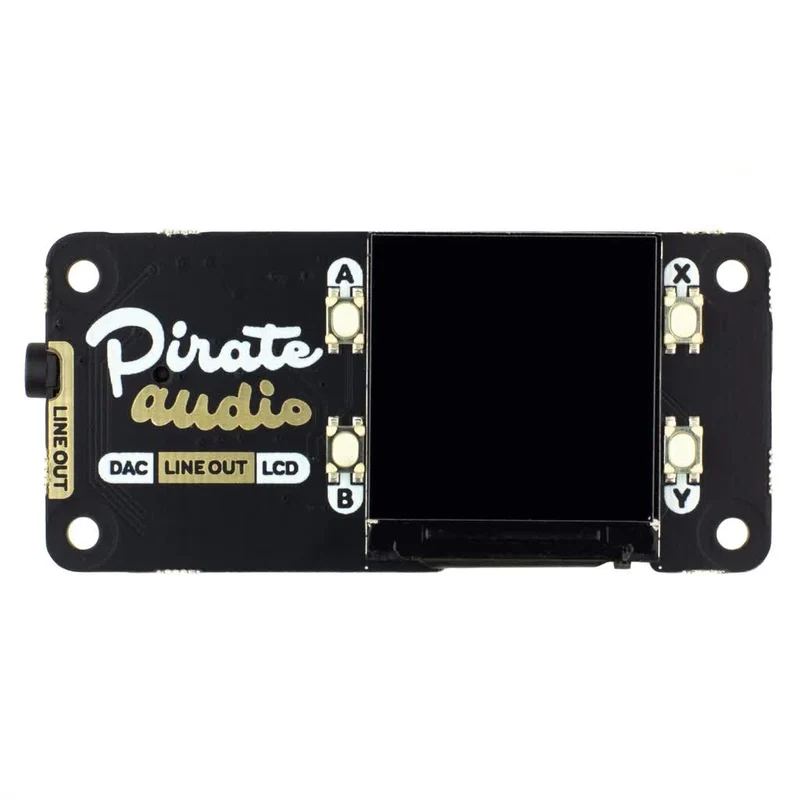 Pimoroni Pirate Audio Line-out for Raspberry Pi w/ LCD display