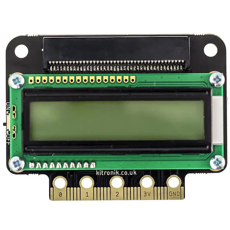 Kitronik :VIEW Text32 LCD Screen for BBC micro:bit