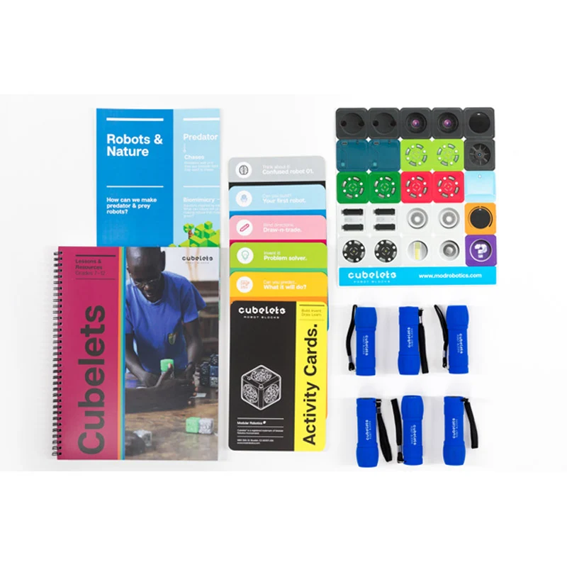 Cubelets Grades 7-12 Lesson Plan Bundle: Launchpad