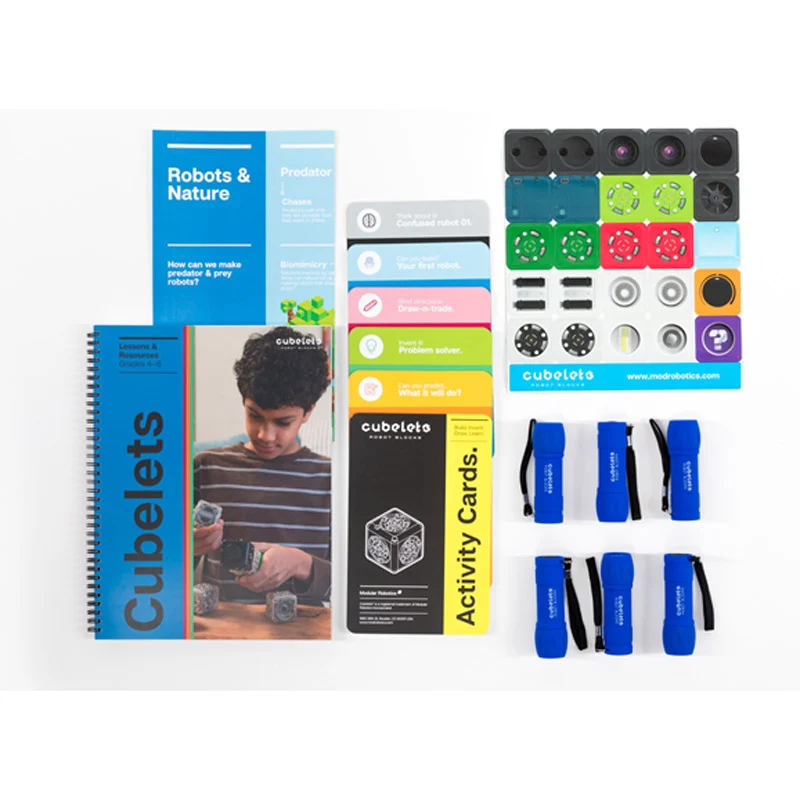 Cubelets Grades 4-6 Lesson Plan Bundle: Launchpad