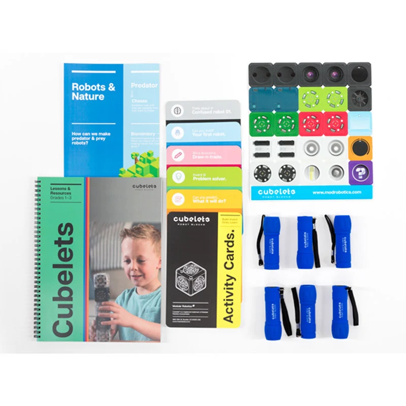 Cubelets Grades 1-3 Lesson Plan Bundle: Launchpad
