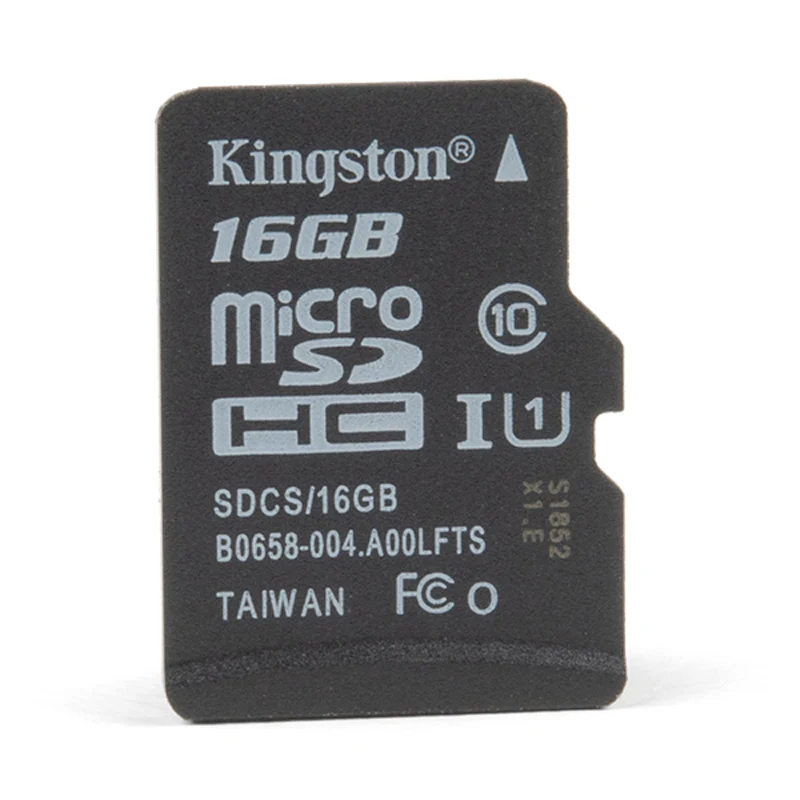 Kingston 16GB microSD Card (Class 10)