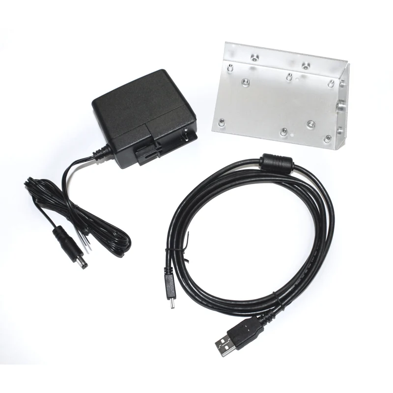 M16 Starter Kit (Bracket, 24VDC Power Supply, Connector and Cables) LeddarTech
