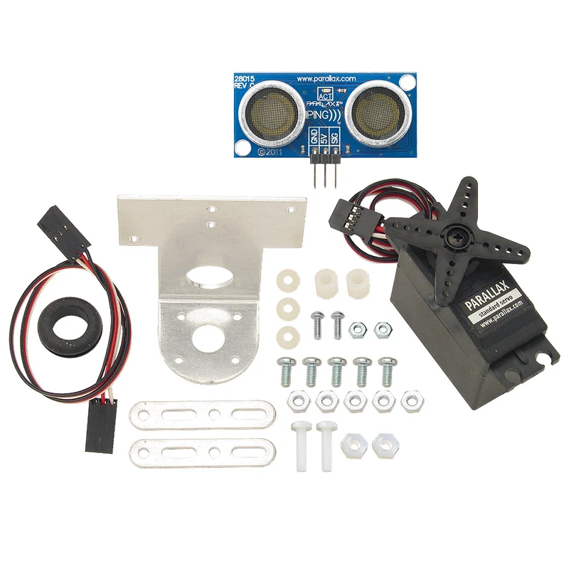 Parallax PING Ultrasonic Sensor w/ Mounting Bracket
