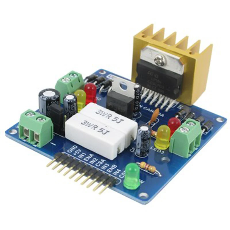 Canakit 4A L298 Dual H-Bridge Motor Driver Soldering Kit