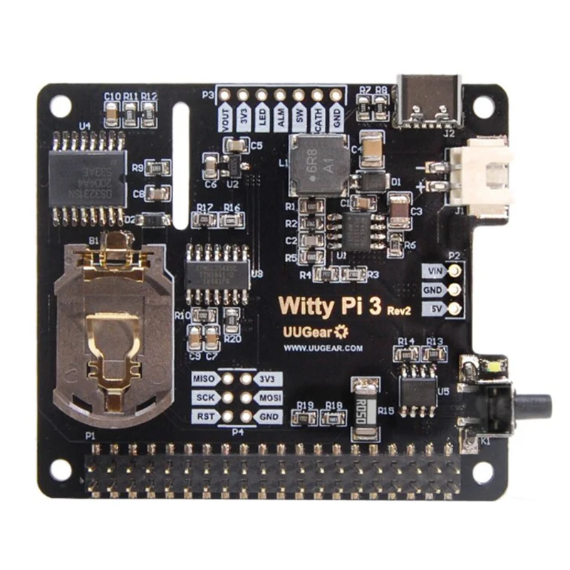 Witty Pi 3 RTC & Power Management for Raspberry Pi Boards