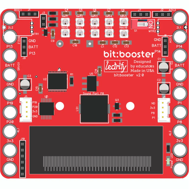 Lectrify bit:booster Module for micro:bit
